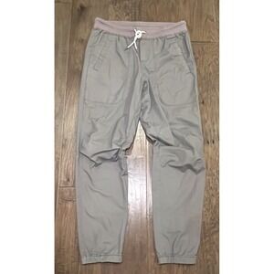 Vuori Ripstop Traveler Jogger Pants Men's Large Taupe Gray Stretch Outdoor V434